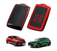 GAFAT Key Case Suitable for Renault Clio 6 Clio 5 2026 2027-2020 | TPU silicone protective key case, VI Evolution Techno Esprit Alpine accessories, undisturbed signal, 360° protection