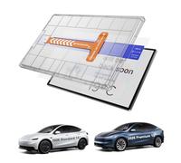 GAFAT New 2026 16" Tesla Model Y Juniper Standard Premium Glass Screen Protector, 16" Model Y 2027 Accessories Display Protective Film with Auto-Alignment Kit & Dust-Free Box, 9H Matte, Anti-Glare