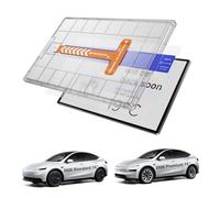 GAFAT New 2026 16" Tesla Model Y Juniper Standard Premium Glass Screen Protector, Model Y 2026 2027 Navigation Display Protector with Auto-Alignment Kit & Dust-Free Box, 9H Matte, Anti-Glare