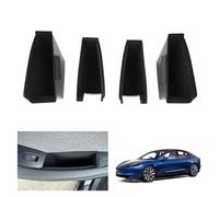 GAFAT New Tesla Model 3 2024 2025 Storage Box, Tesla Model 3 Highland 2024 Centre Console Shelves Organiser Tray for Door Buckle, Made of Flocking, Tesla Model 3 Accessories (Front & Back Door, 4 pcs)