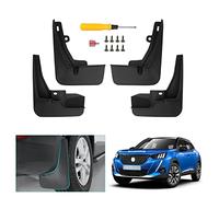 GAFAT Peugeot 2008 e-2008 GT Line 2020-2024 2025 Mudflaps, Peugeot 2008 2023 Front and Rear Mudflaps Car, No Drilling Required, ABS Plastic, Peugeot 2008 Accessories (Pack of 4)