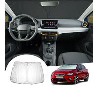 GAFAT Seat Ibiza 6F MK5 2017-2024 2025 Sunshades, Sun Protection Front Windscreen Inside, Ibiza V 2023 Windscreen Parasol Sun Visor Cooling UV Protection Seat Ibiza 6F Accessories
