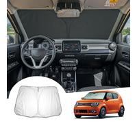 GAFAT Suzuki Ignis/Facelift Hybrid 2017-2024 2025 Sunshades, Sun Protection Front Windscreen Inside, Suzuki Ignis II 2023 Parasol Sun Visor, Cooling, UV Protection, Suzuki Ignis Accessoires