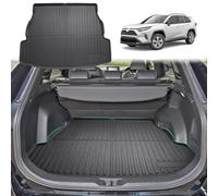 GAFAT Toyotα RAV4 2019-2024 2025 Boot Liner, RAV4 2025 UK Boot Mats Rubber Mats Easy to Fold, RAV4 Hybrid Non-Slip Mats Car Boot Cover TPE 3D-Scan High Edge, Compatible with Toyota RAV4 Accessories