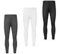 Gaffer Boys Thermal Bottoms - Kids Thermal Long Johns Winter Warm Underwear, Soft Fleece-Lined Base Layer Pants, Lightweight and Comfortable, Use for Outdoor Black-Charcoal-White - Bottom 11-12