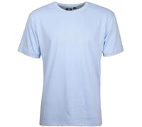 Gaffer Mens Tshirts Short Sleeve Plain T-Shirt Round Neck Top Tees Cotton Workwear Undershirts Gym Running Workout Classic Basic Tshirt Sky Way L