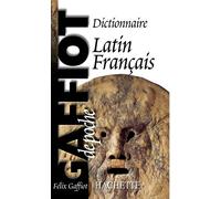GAFFIOT de poche - Dictionnaire Latin Français
