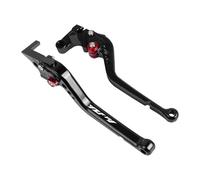 GAFITSEP Compatible with YZFR1 YZF-R1 YZF R1 1999-2018 Motorcycle Folding Extendable Brake Clutch Levers Handle Lever Protector(Black2)