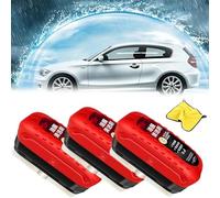 Gafutozm Ouisyes Car Window Cleaner, 1/2/3PCS Automotive Oil Film Cleaning Brush, Rain Repellent Windscreen Cleaner (3PCS)