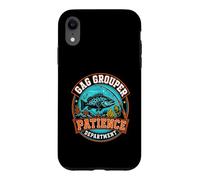 Gag Grouper Fishing Patience Case for iPhone XR