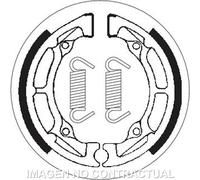 Sbs P2020 Brake Shoe Silver