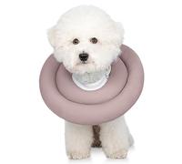 GAGABODY Dog Cones for Small Dogs,Comfortable Adjustable Soft Cone Alternative After Surgery,Elizabethan Donut Collar Dogs Recovery,Different Sizes Cats,Medium and Dogs, PINK