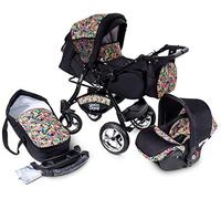 GaGaDumi Urbano pram with car seat Included Travel System (U9-Paradise)