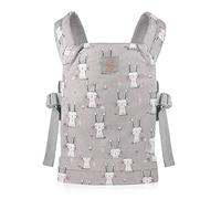 GAGAKU Baby Doll Carrier for Kids, Baby Carrier for Dolls, Reborn Baby Dolls Accessories, Doll Carriers with Adjustable Straps for Little Girls, Grey - Rabbit