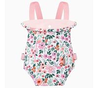 GAGAKU Baby Doll Carrier for Kids, Reborn Baby Dolls Carrier with Adjustable Straps, Baby Doll Accessories - Pink (Leaf)