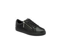 Ravel 'gage' Leather Zip-Up Trainers In Black Black 5