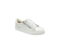 Ravel 'gage' Leather Zip-Up Trainers In White White 7