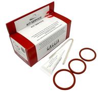 Gaggia 21001683 Bean to Cup Cleaning Service Kit - Lubricating Grease, 2 x o-Ring gaskets and Cleaning Brush