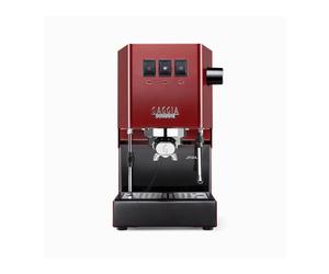 Gaggia Classic E24 Espresso Coffee Machine - Red