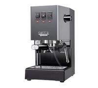 Gaggia Classic E24 Evo Pro Manual Espresso Coffee Machine Maker with Brass Boiler & Solenoid Valve - Industrial Grey