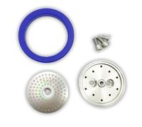 Gaggia Classic Tuning Kit Upgraded Stainless Steel Shower Holder IMS Precision NanoTech GA200NT Silicone Seal Cafelat Screws (Adjustment Kit)
