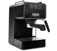 Gaggia Espresso Evolution Manual Coffee Machine and Cappuccino Maker with Milk Frother, Stone Black