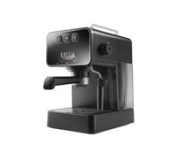 Gaggia Espresso Evolution Manual Coffee Machine and Cappuccino Maker with Milk Frother, Stone Black