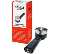 Gaggia Perfect Crema Pressurised Filterholder - rounded handle, silver cap