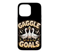 Gaggle Goals Goose Geese Lover Case for iPhone 14 Pro Max
