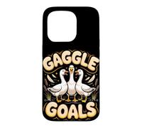 Gaggle Goals Goose Geese Lover Case for iPhone 15 Pro