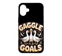 Gaggle Goals Goose Geese Lover Case for iPhone 16 Plus