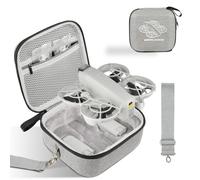 GAGITERVR Neo Hard Carrying Case Compatible with DJI Neo Drone, Portable and Lightweight for 3 DJI Neo Intelligent Flight Batteries Accessories with Shoulder Strap[Gray]