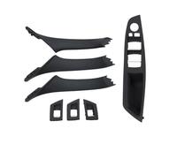 GAGSETCTHM Car Interior Door Handles for 5 Series for F10 for F11 for F18 for 520i for 523i for 525i for 528i for 530i for 535i for 540i 2010-2017 Inside Pull Handle LHD RHD Handle Door(RHD Black)