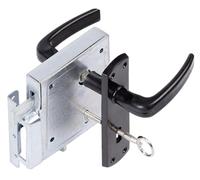 Gah-Alberts 214845 Case Lock Galvanised BB Perforation with Night Latch