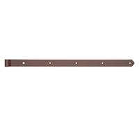 GAH-Alberts 300845 Duravis Shutter Hinge Straight Rounded End Rust-Brown Duplex Coated Wheels Diameter 16 mm Size 800 x 45 mm