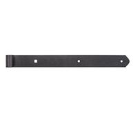 GAH-Alberts 301484 Duravis Shutter Hinge Straight Rounded End Black Diamond Duplex Coated Roll Diameter 13 mm Size 400 x 40 mm