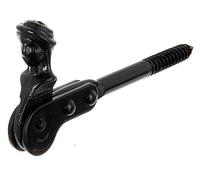 Gah-Alberts 307103 Window Shutter Stopper for Screwing Into Walls Thread Diameter 10 x 60 Clearance 135 Black