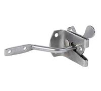 GAH-Alberts 326197 Garden gate Lock, Stainless Steel, Plate Length 55 mm, Plate Width 45 mm.