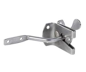 GAH-Alberts 326197 Garden gate Lock, Stainless Steel, Plate Length 55 mm, Plate Width 45 mm.