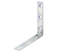 GAH-Alberts 332396 Elbow Connector Galvanised 100 x 100 x 20 mm Pack of 20 Yellow