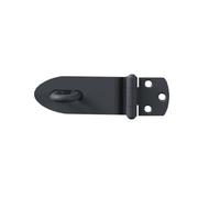 Gah-Alberts 348328 Security Hasp Galvanised Basalt Grey Plastic Coated 100 x 38 mm