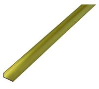 GAH-Alberts 471538 Brass Angle Trim with Unequal Sides 1000 x 20 x 10 x 1.5 mm