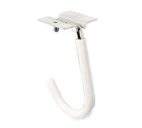 GAH-Alberts 802011 Bicycle Hook Curved for Attaching to Ceiling/Self-Service Packaging/Galvanised/Round Steel/Diameter 8 mm / 115 x 50 mm