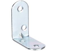 GAH-Alberts 837808 Reinforced chair square, with rounded ends - steel, galvanized zinc-plated, 40 x 40 x 19 mm / 40 pcs