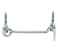 GAH-Alberts Alberts 204440 Galvanised Storm Hook with Angle Plates or Eyelets Length 76 mm Hook Diameter 4 mm