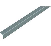 Gah-Alberts Angle Profile - Adhesive, Plastic - Metallic Grey, 1000 x 20 mm Pack of 1 432928.0