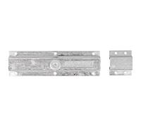GAH-Alberts Deadbolt with Loop 200 x 57 mm Oberflaeche: galvanisch Gelb verzinkt