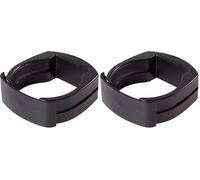 GAH-Alberts Fix-Clip Pro for Attaching Wire Meshes with Maximum Thickness of 2.5 mm to Fence Posts Ø60 mm Black (Pack of 2)