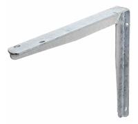 GAH Alberts 800710 T Profile Shelf Bracket for Very Heavy Wear and Load Hot-Dip Galvanised 250 x 300 mm