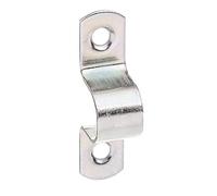 GAH-Alberts Loop with Recessed Screw Holes, Yellow Zinc Galvanised, 12.5 x 14 12,5 x 14 mm